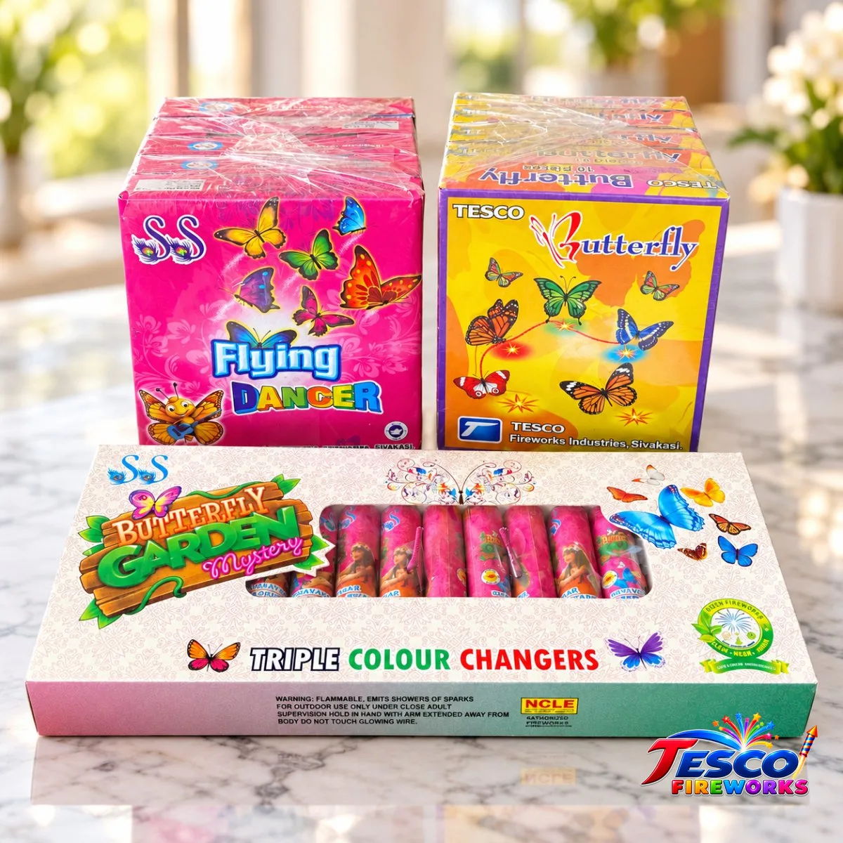 Colour Changing Butterfly ( 10 pcs )
