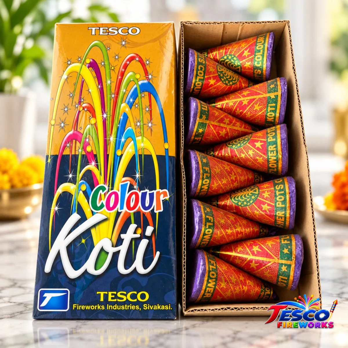 Flower Pots Colour Koti