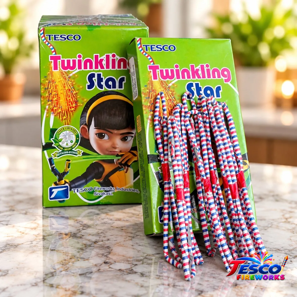 1 ½’ Twinkling Star